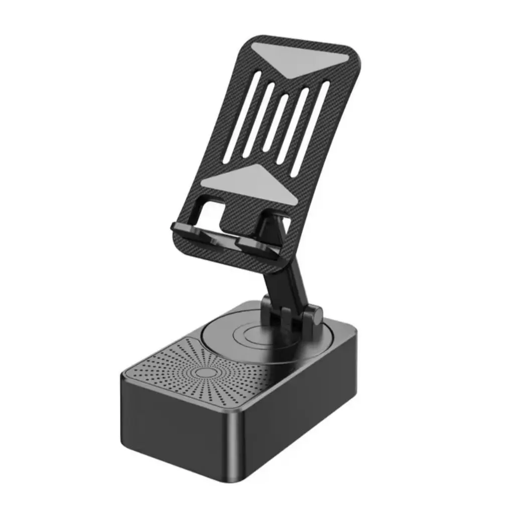 Stand HP Meja Speaker Bluetooth Power Bank Holder Handphone Smartphone Adjustable Multifungsi