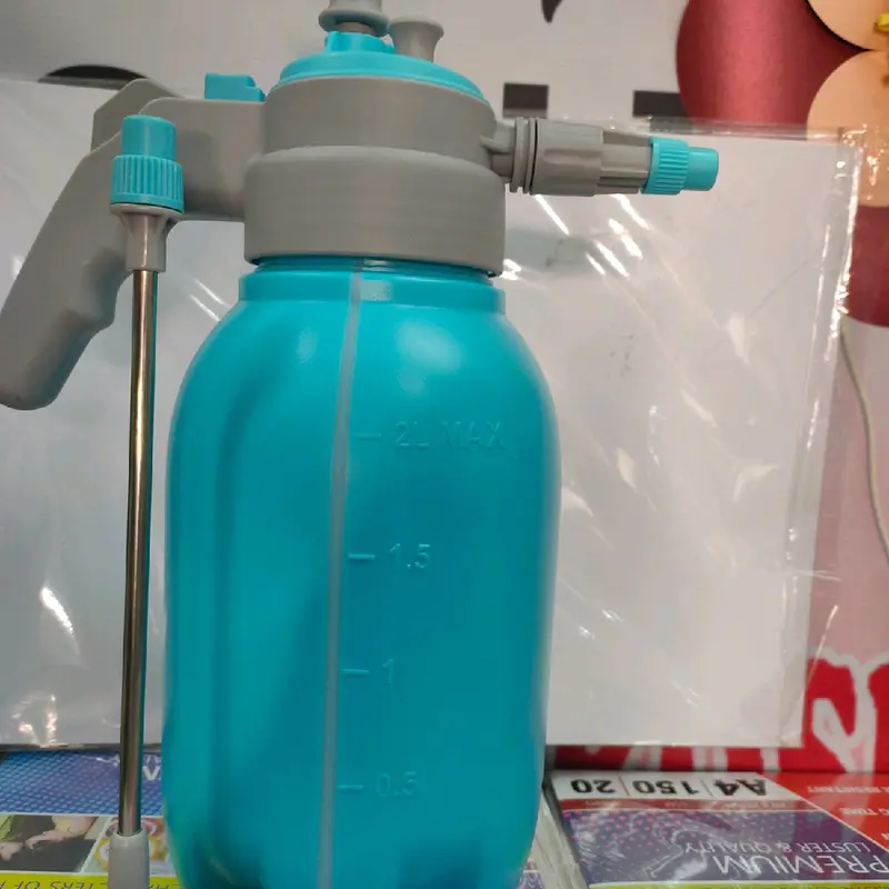 preassure sprayer semprotan pompa tanaman dan burung ukuran 2L violet +stick Besi 0