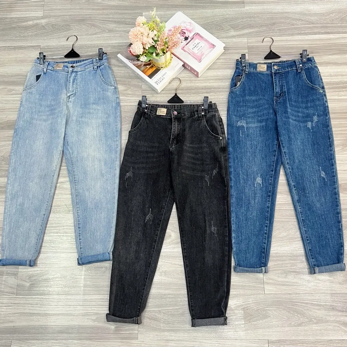 CELANA JEANS SEMI BOYFRIEND IMPORT