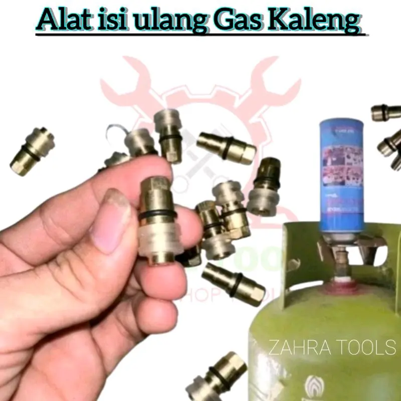 MURAH CEPAT!!!Alat isi ulang gas kaleng portabel refil gas kaleng 2in dan kaleng robinson Camping 7