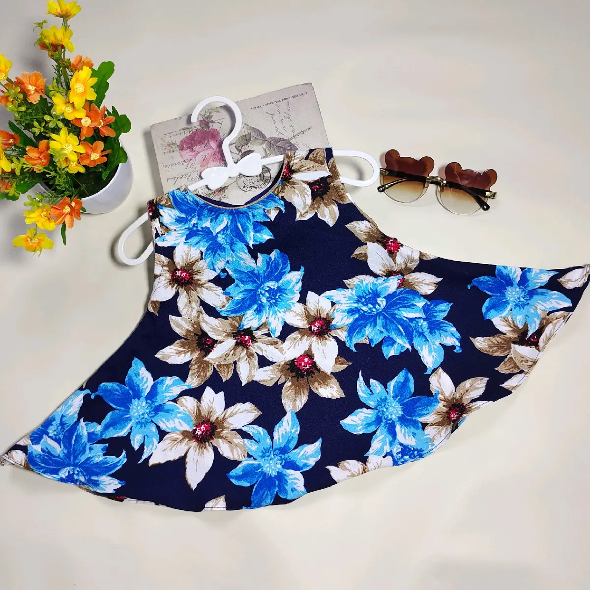 Dress Anak Perempuan Bayi Usia 6-12 Bulan