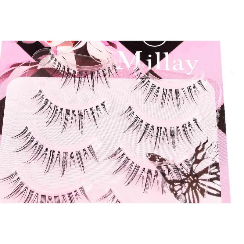 MILAI A01 Natural Look Bulu Mata Palsu | Lem Bulu Mata Bulumata Palsu | Eyelash Extension Pelentik Bulu Mata 2