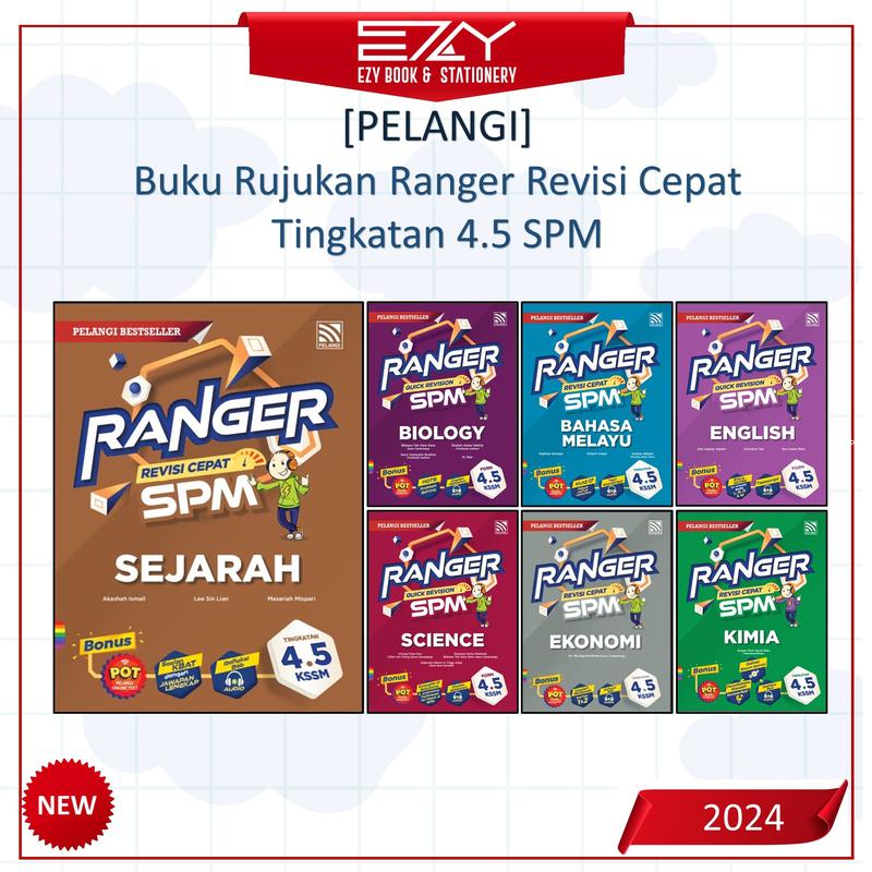 [EZY] PELANGI - 2024 Buku Rujukan Ranger Revisi Cepat SPM Tingkatan ...