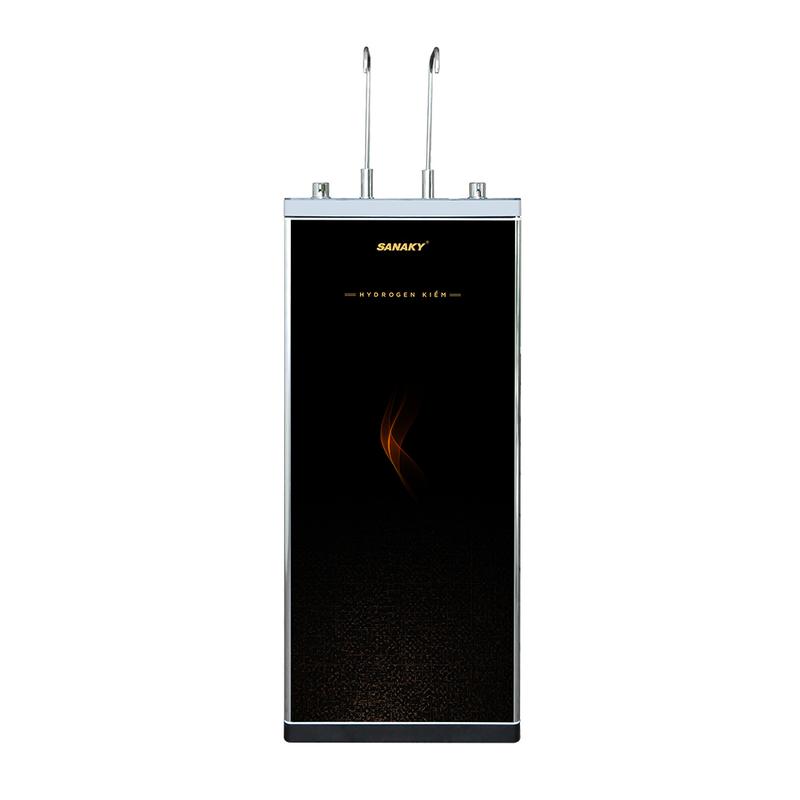 Sanaky by MEGA - Máy Lọc Nước RO Sanaky SNK-E2HK006 Slim Nhỏ Gọn - Hệ 10 Lõi Lọc Cao Cấp, Công Nghệ Khoáng Kiềm - 2 Vòi, 3 Chức Năng : Nóng, Khoáng & Hydrogen Kiểm