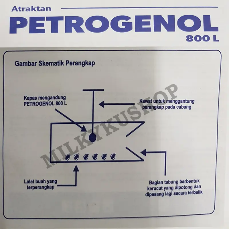 PETROGENOL 800L 5 ML PERANGKAP LALAT BUAH INSEKTISIDA 4