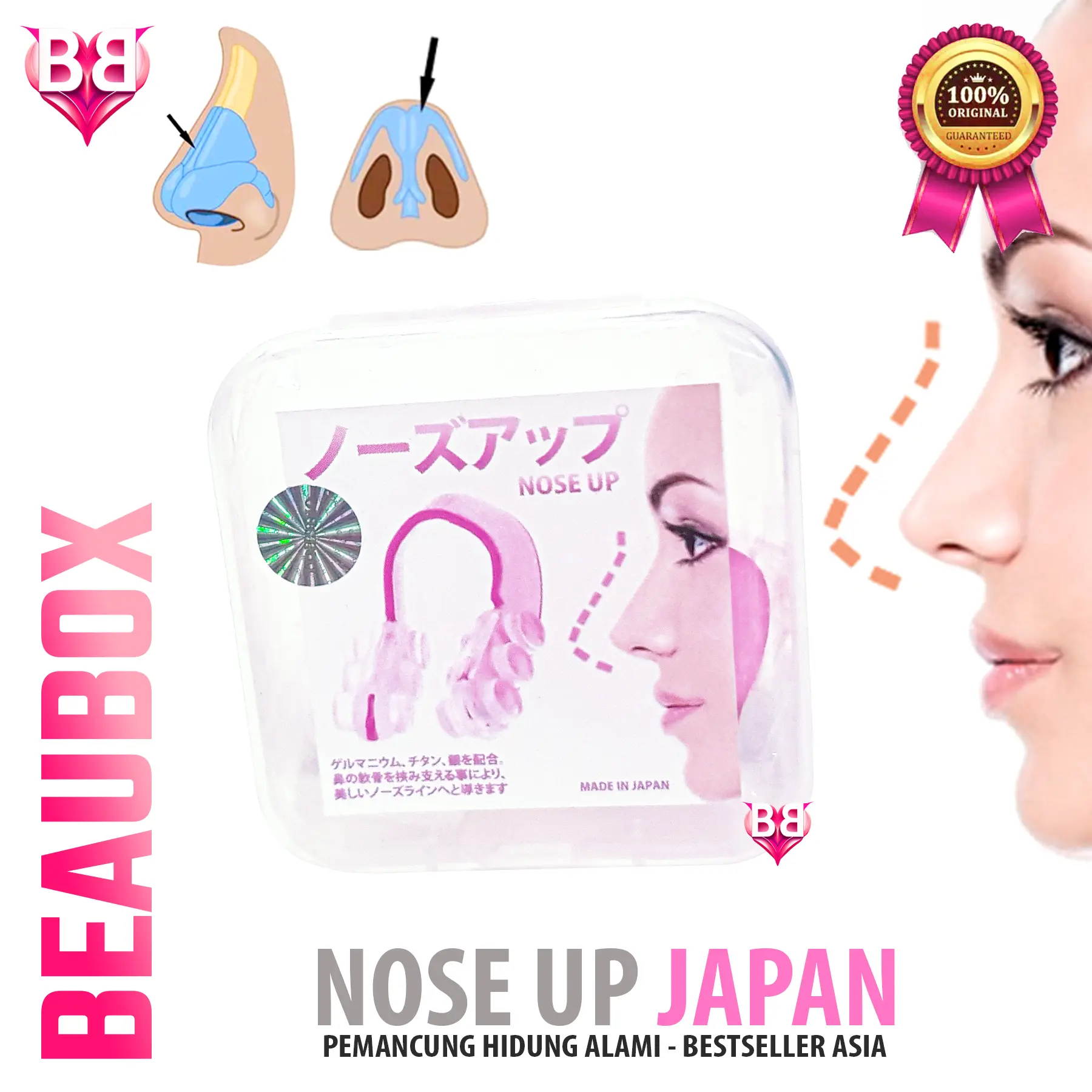 Nose Up Clipper (ORIGINAL) Japan- Pemancung Hidung