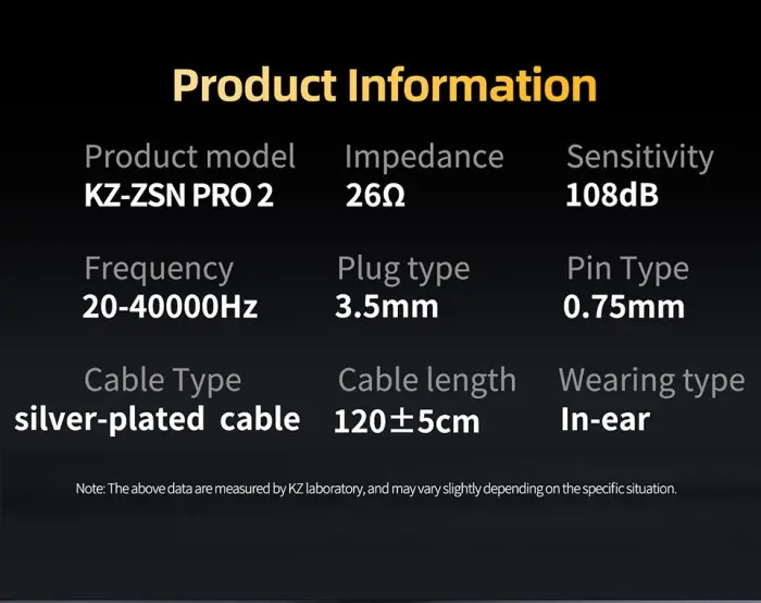 KZ ZSN Pro 2 in Ear Earphone Hybrid DD - BA with Mic 8