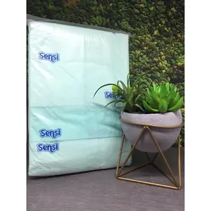 Underpad / Under Pad / Perlak / Alas Tidur (Merek SENSI)  isi 5pcs  90x60 cm.