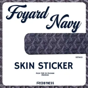 Redbyness|Skin Stiker Foyard Navy Stiker Kulit
