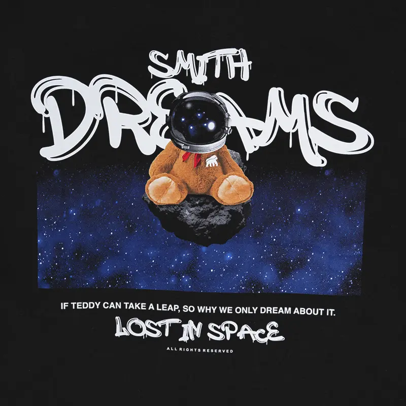 House of Smith T Shirt Dream Black #18 - Kaos Pria Lengan Pendek