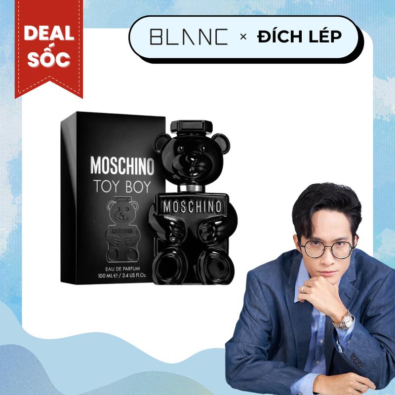 ĐỘC QUYỀN KOC LÉP KID Nước Hoa Moschino Toy Boy EDP 100ml Nam Perfume Cosmetic Xịt Thơm