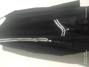 Product Review of Veeyaa Abaya by fanny.beauty.id Wanita Muslim Gamis Kombinasi Embos from A**a 1