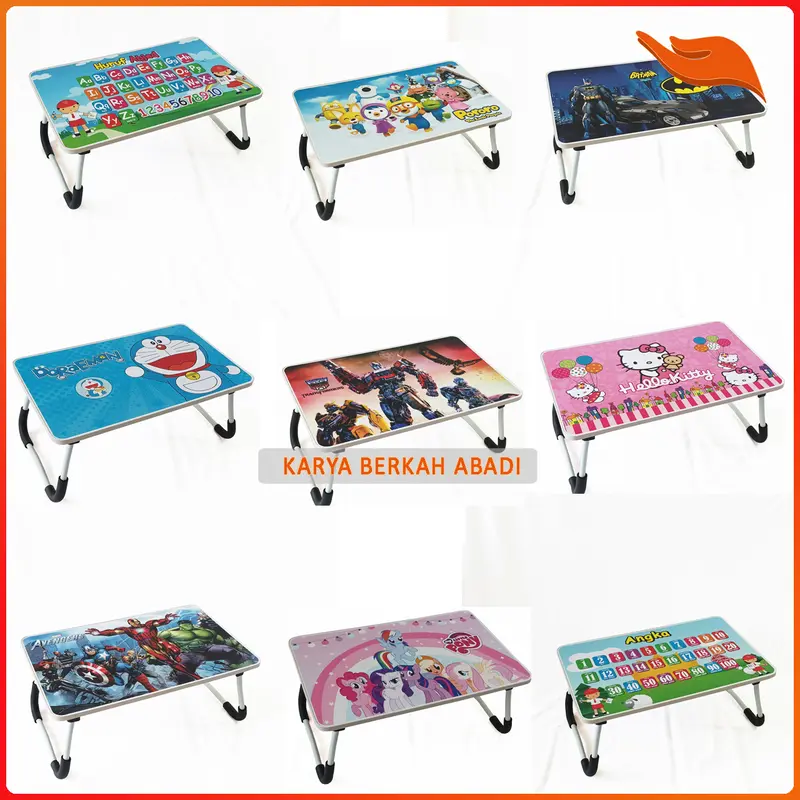 meja belajar anak ukuran KECIL 50x30 cm furniture anak gratis packing bubble wrap dan dus 1