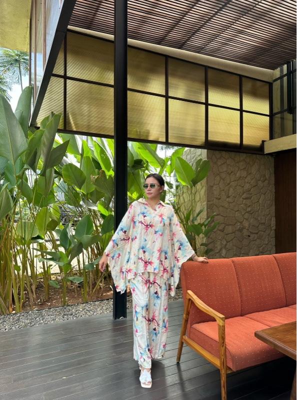 Alesha one set setelan baju wanita harian dewasa cantik terupdate