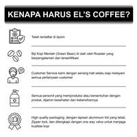 Gambar Kopi Robusta EL'S COFFEE JAVA MOCHA 500GR dari El's Coffee Kota Bandar Lampung 3 Tokopedia