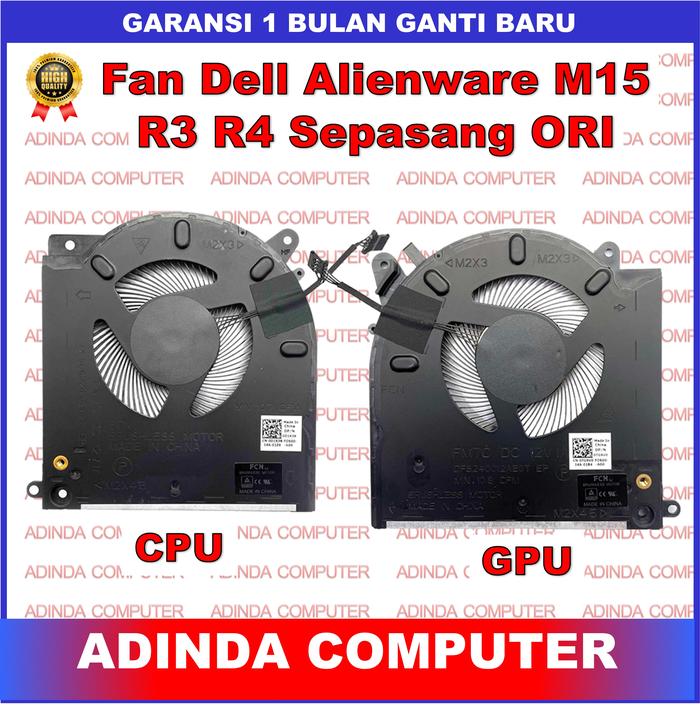 Jual Kipas Fan Dell Alienware M15 R3 R4 RTX 2070 3070 TG9V0 D1X38 FM7C ...