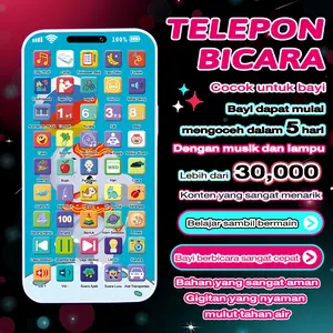 45 Telepon mainan edukatif terpopuler: Desain multifungsi + Efek cahaya + Lagu anak-anak Indonesia. Mainan telepon edukatif untuk anak usia 1-6 tahun yang cocok dimainkan di rumah.