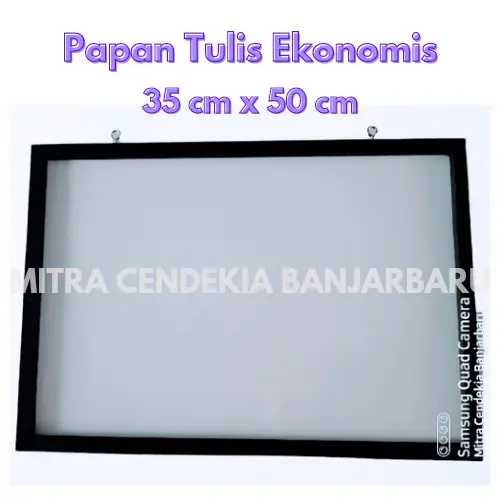 Papan Tulis Anak White board Ekonomis 35cm x 50cm