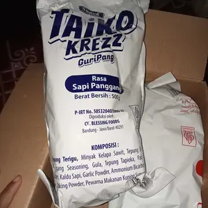 (HALAL) taiko krezz RASA BARU/Camilan ikan cumi kembang/Camilan murah/ Hadiah makanan/Camilan higienis/snack box/mukbang snack/snack 500g/snack 1kg/cemilan/cemilan enak simple/snack box kekinian/asmrmukbang/Cemilan Murah Halal/Cemilan