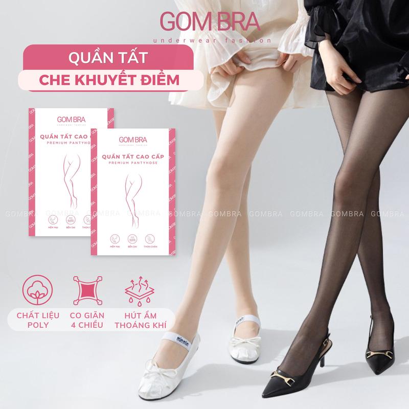 BH 1 ĐỔI 1 Quần tất che khuyết điểm Gom Bra cao cấp quần vớ da nữ thật chân che sẹo thâm chất poly siêu dai tàng hình - A078