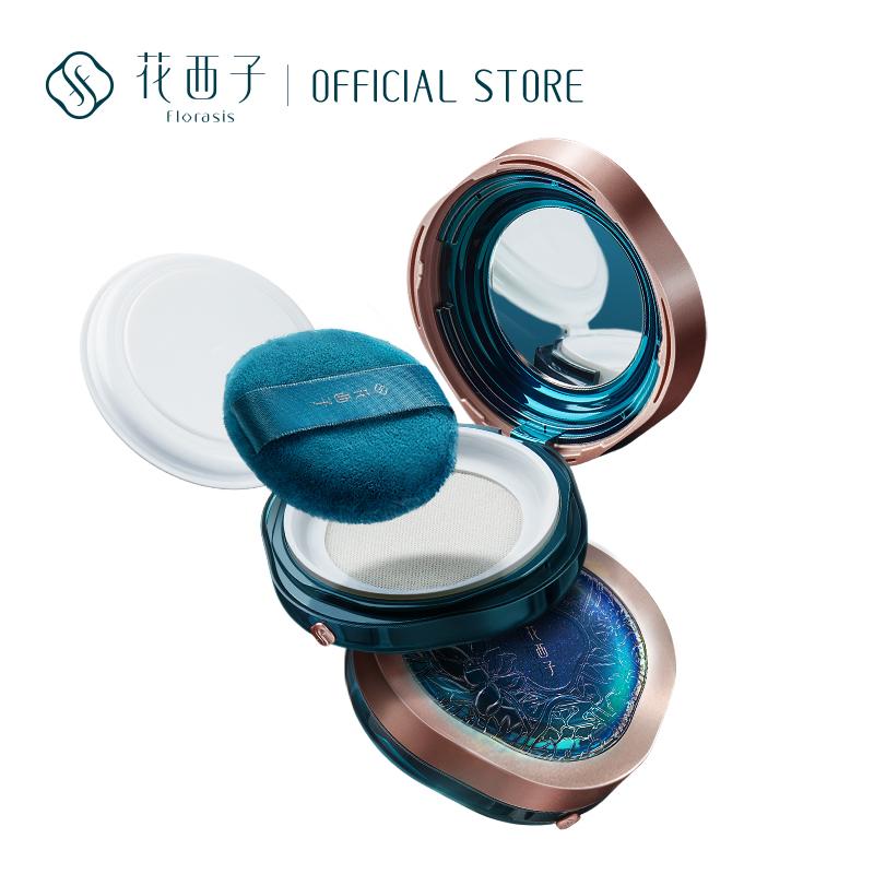 Florasis x HANNAH Hoa Tây Tử Phấn Phủ Siêu Nhẹ Hoa Đào Cổ Tích Florasis, Phiên Bản Cửa Sổ Hiên Nhà 1
