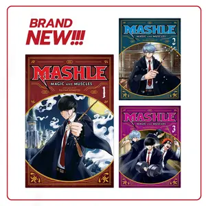 Komik Manga Mashle : Magic and Muscles Vol. 1-18 by Hajime Komoto Bahasa Indonesia / Bahasa English