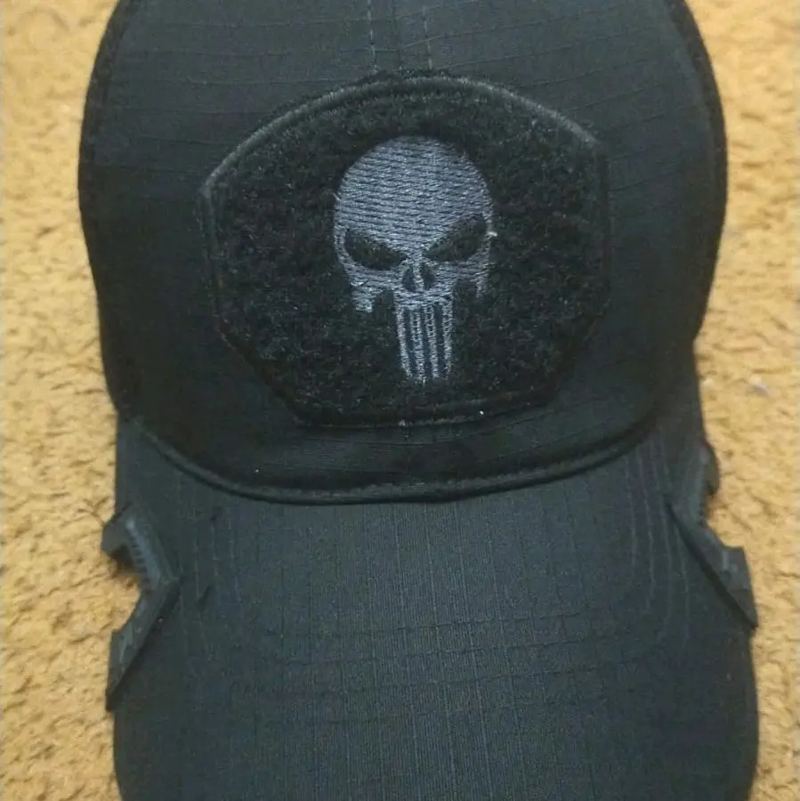 Topi tactikal hitam coak funisher  ori