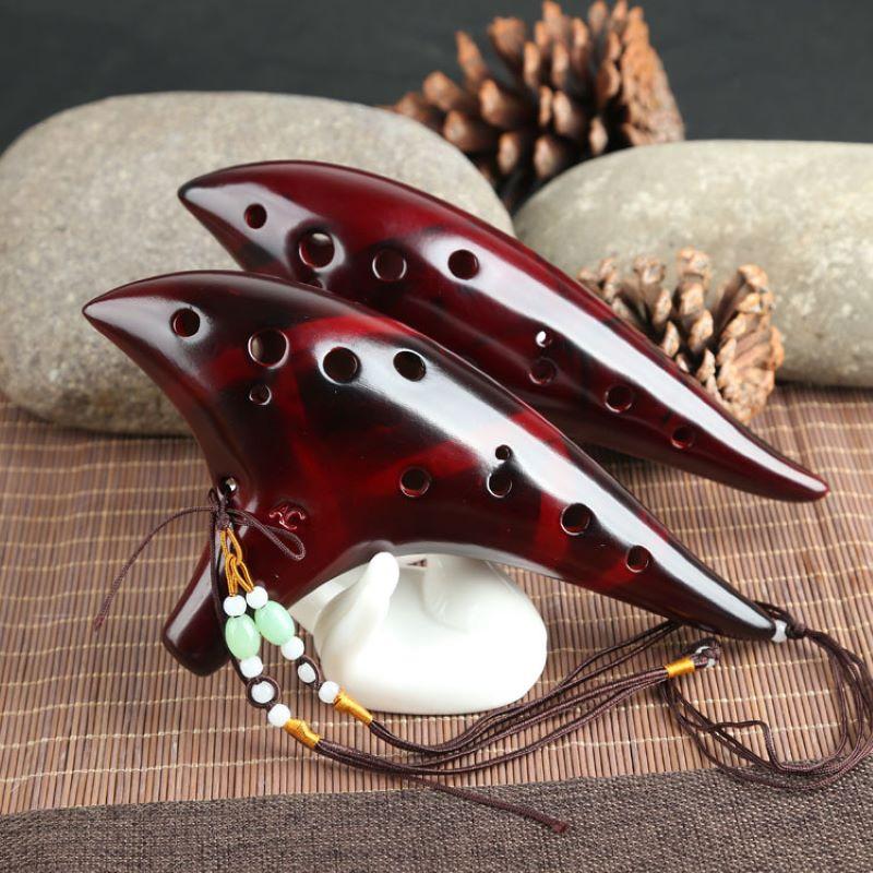 Product Introduction of 1pc,12-hole ocarina middle C key AC Straw smoked flute music school teaching ocarina 12 holes, ancient smoked texture simple exquisi 18
