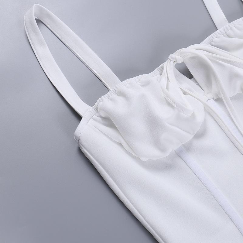 Product Introduction of Women's Spaghetti Strap Neckline with Lace Up Dress For Women Summer Casual Wear Womenswear Lingerie 6