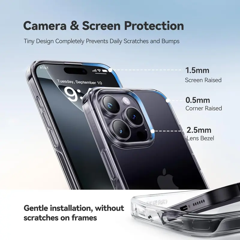 Case for iPhone 16 15 14 Pro Max Plus OXYGUARD Proguard Clear Magsafe Anti Crack Protection Softcase Casing Cover 2