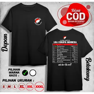 KAOS KLASEMEN SEMENTARA LIGA KORUPSI INDONESIA VIRAL DB