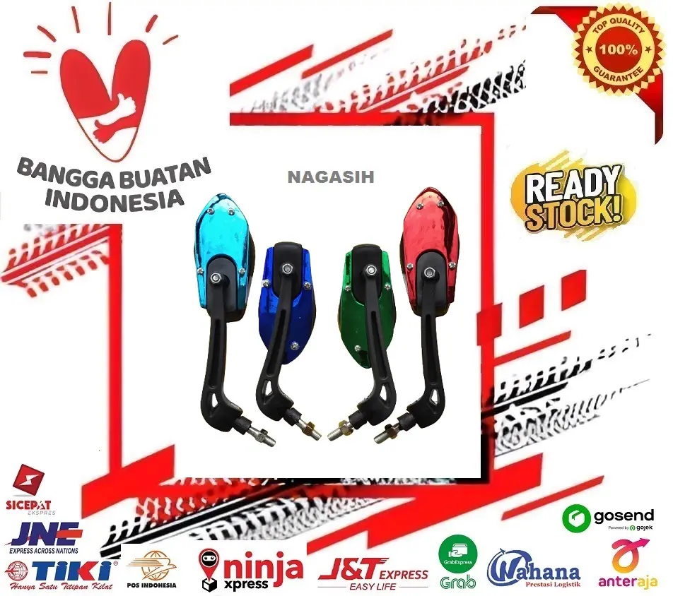 Spion Motor Variasi Tanduk Nagasi Universal Accessories Baut