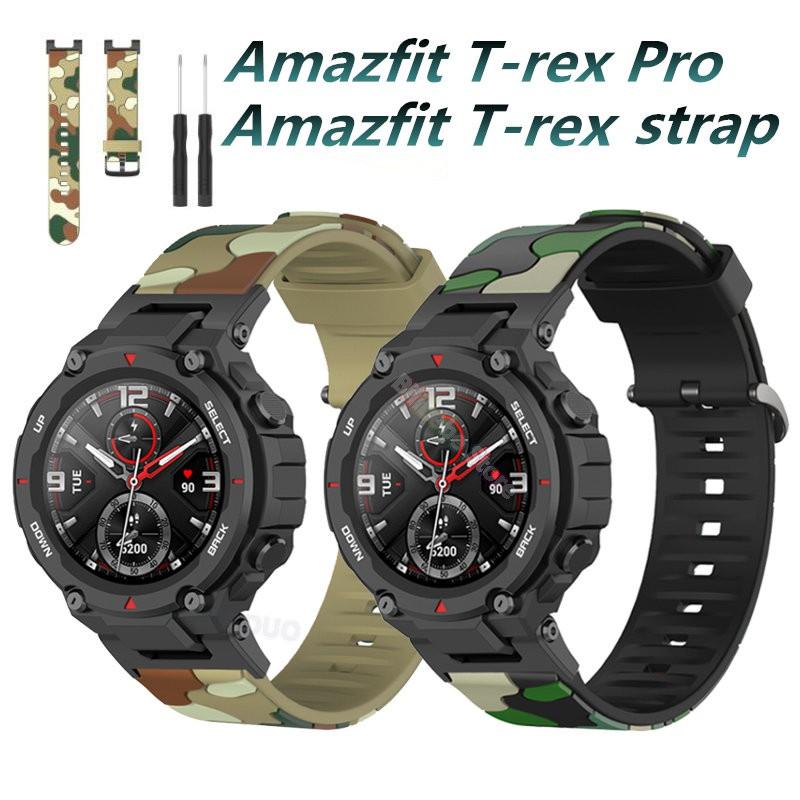 Dây Đeo Amazfit Trex Pro T-Rex 2, Vòng Đeo Tay Đồng đồng hồ Thông Minh Thể Thao Amazfit Trex Pro, Dây Đeo Thay Thế, Dành Cho Xiaomi Huami Amazfit T-Rex Pro / T-Rex2