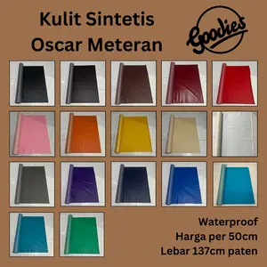 Kulit Sintetis Meteran untuk Perlak Bayi / Taplak Meja Polos / Kulit Jok Motor / Kain Polos Multifungsi untuk Sofa Alas Kasur Baby Bayi Anak Dewasa