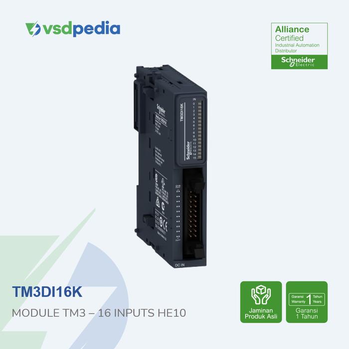 Promo SCHNEIDER EXPANSION MODULE PLC MODICON TM3 DISCRETE DIGITAL INPUT ...