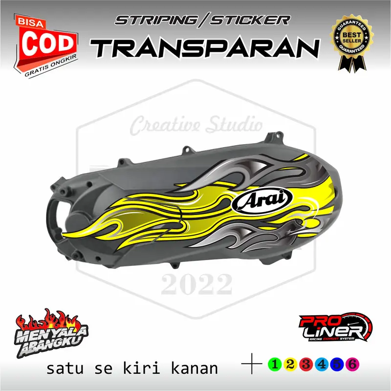 sticker bok cvt vario kzr lis variasi vario gen 1 sama bok nya 7