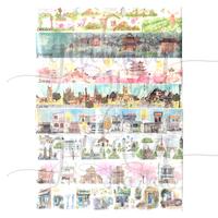 Gambar Stiker Washi  Beautiful Scenery Lucu Sticker Pemandangan Indah DIY Scrapbook 303320 dari Gudang Harta Kota Surabaya 1 Tokopedia