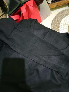 Product Review of Kaos Ramping Leher Persegi Lengan Panjang Putih/Kaos pendek slim fit from R**a 0