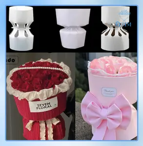 MGM Rangka Buket Bunga Pegangan Buket Pola Karton Round Bouquet KB1012