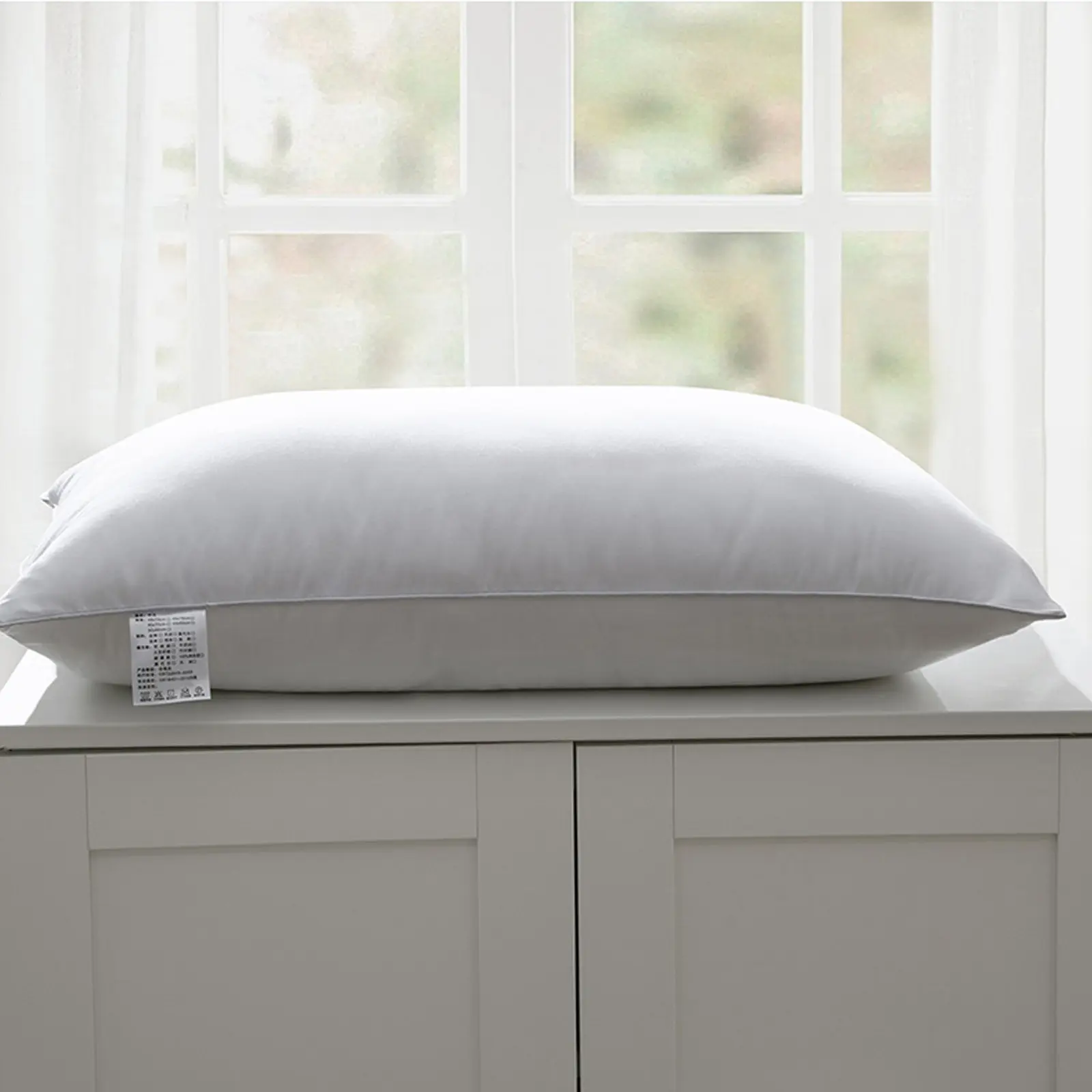 Almohada Ergonómica 2026 - 100% Algodón Hipoaérgénica y Lavable - Soporte Cervical Perfecto para Dormir Profundamente