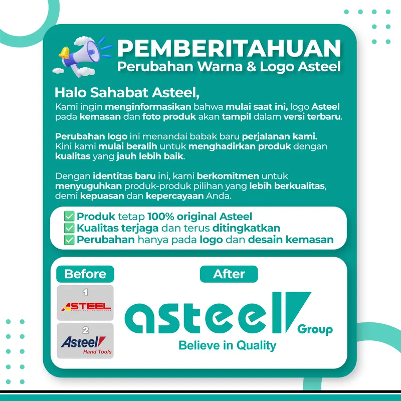 ASTEEL Klip Clip Nat 1.5mm Ekonomi Alat Perata Pasang Keramik Granit Lantai Dinding Tile Leveling Spacer Wedge Pasak 2