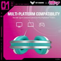 Gambar HEADSET ASUS TUF Gaming H1 Gen II Hatsune Miku Edition - Gaming Headset dari Techno Computer Bali Kota Denpasar 5 Tokopedia