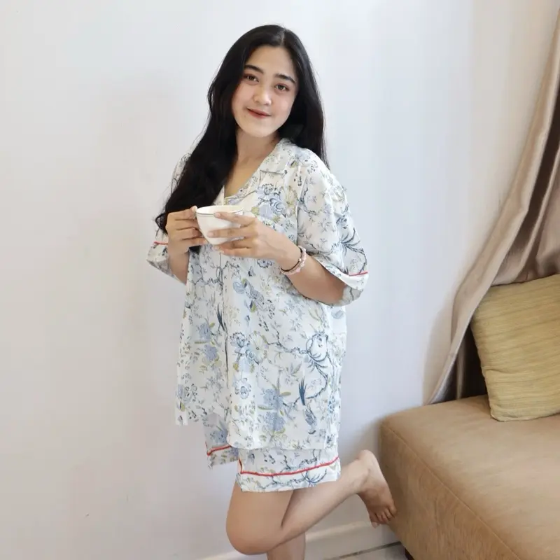 Kayra pajamas LD 120 Pendek Piyama Setelan 0