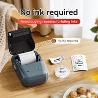 Portable Sticker Printer Barcode Promo NIIMBOT B1 Pro Printer Label Thermal Bluetooth 300DPI HD untuk ...