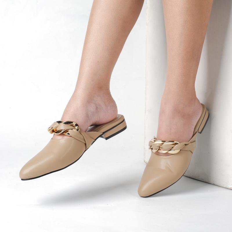 Product Introduction of LEONORAWINKEL-CHIARA Sandal Wanita Terbaru Mules 3cm 2