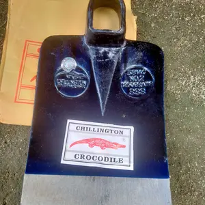 cangkul baja cap buaya CHILLINGTON CROCODILE ORIGINAL / cap Buaya asli / cap Buaya kalung asli / cap Buaya Thailand / mata pacul baja murah termurah