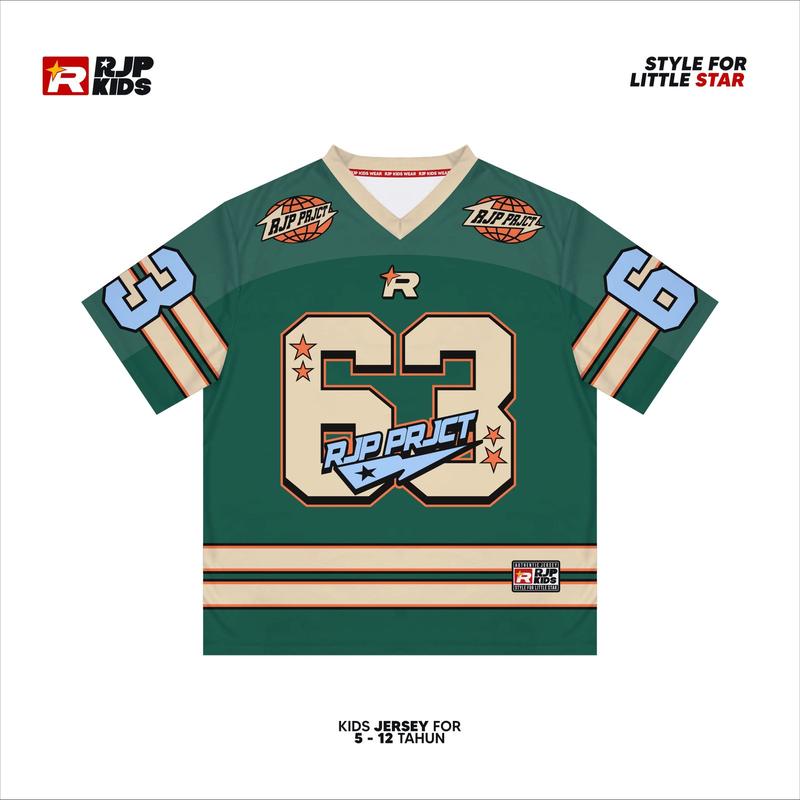 Jersey Rjp (Jersey untuk anak) RJP KIDS Jersey Anak Vintage Streatwear Dryfit ...