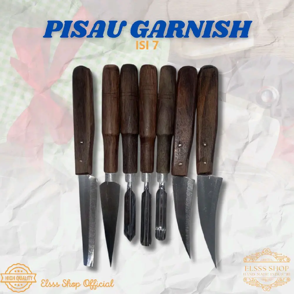 PISAU GARNISH SET LENGKAP Kitchenware