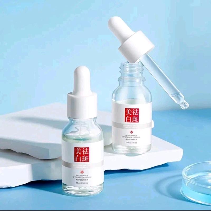 FUYAN Serum Wajah Nikotinamide Spot White Essence 15ML Serum Flek Hitam Freckle Remove  Dark Spot Melasma 4