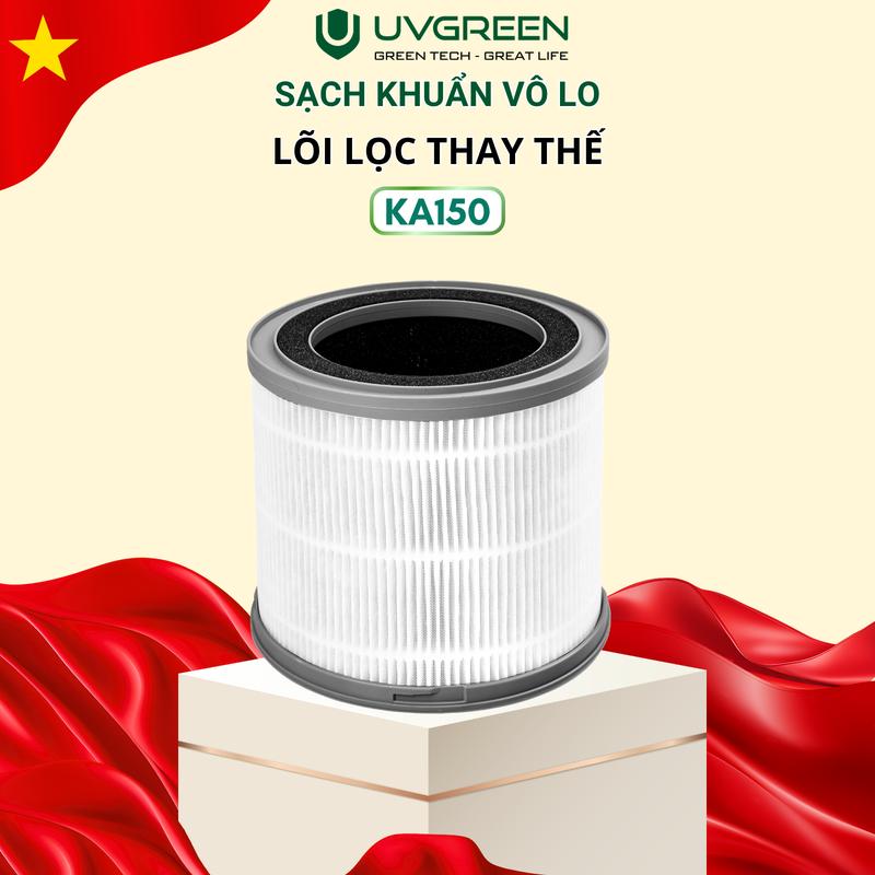 Lõi Lọc KA150 Standard/Pro - Màng Lọc HEPA H13 Diệt Khuẩn Cho Máy Lọc Không Khí UVGREEN